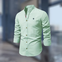 Moritz | Herren Langarmshirt Vielseitig – Hellgrün