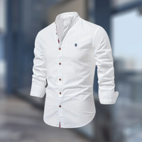 Moritz | Herren Langarmshirt Vielseitig – Weiß