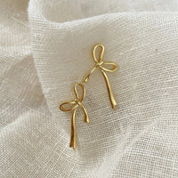 Micara - Bow Knots - Ohrringe – Gold