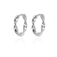 Micara - Luxe Twirlies - Ohrringe – Silber