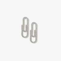 Micara - Sparkly Clips - Ohrringe – Silber