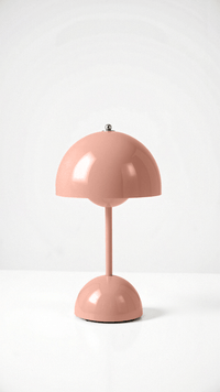 Veluce Kabellose Tischlampe – Hellrosa