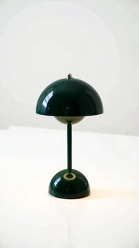 Veluce Kabellose Tischlampe – Dunkelgrün