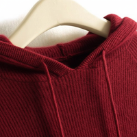 Celeste Cashmere Cloud Hoodie – Merlot