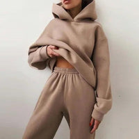 Nele | Gemütliches Jogging-Set – Hellbraun