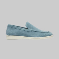 Martin | Herren Lässige Formelle Loafer – Hellblau