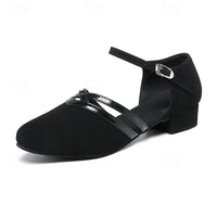 Heidi-Mode | Damen Moderne Tanzschuhe Absatz – Schwarz