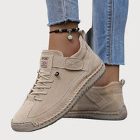Brigitte | Damen Casual Orthopädische Sneaker – Beige