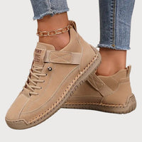 Brigitte | Damen Casual Orthopädische Sneaker – Khaki