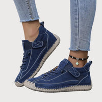 Brigitte | Damen Casual Orthopädische Sneaker – Dunkelblau