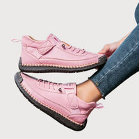 Brigitte | Damen Casual Orthopädische Sneaker – Rosa