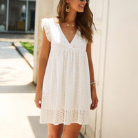 Liese™| Dein Neuer Lieblings-Sommerkleid – Weiß