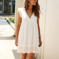 MARESA - 2-IN-1 SOMMERKLEID – Weiß