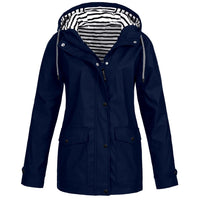Merlia - Wasserdichte Jacke für Damen – Blau