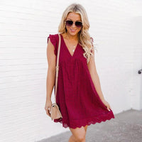 ELLIS | Sommerkleid 2 in 1 – Rot