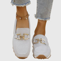 Paula | Orthopädische Komfort-Loafer – Weiß