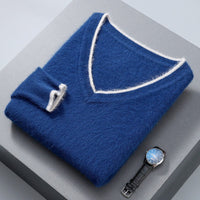 Harvey - Ultraweicher Pullover für Wärme und Stil. – Marine