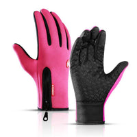 Vexor - Wasserdichte rutschfeste Handschuhe – Rosa