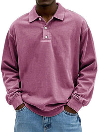 HORST - LANGÄRMLIGES POLOHEMD – Rosa
