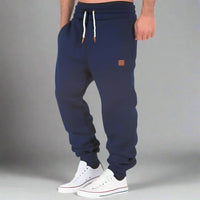 Rainer | Herren Relaxed Fit Kordelzug Jogginghose – Marine