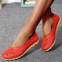 Myla |  Orthopädische, atmungsaktive Sandalen – Rot