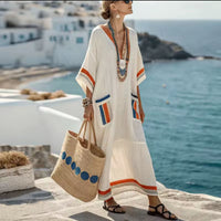 Mary | Langes Strandkleid für einen stilvollen Sommerlook – Modell 6
