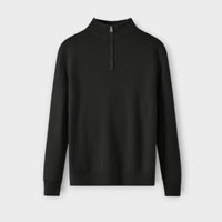 Nordic Half-Zip – Schwarz