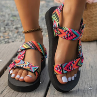 Keira | Strand-Sandalen im Boho-Stil für Frauen – Gemischte Farbe