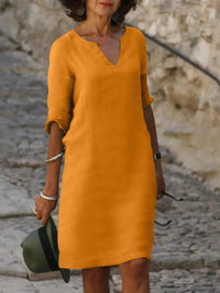 Josina – Die elegante und verführerische Robe für jede Gelegenheit – Orange