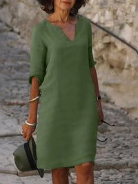 Josina – Die elegante und verführerische Robe für jede Gelegenheit – Vert Olive