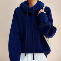 Carmen | Rollkragenpullover – Blau