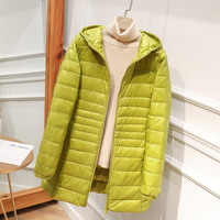 Helga | Wasserdichte Daunenjacke – Gelb