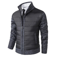 Leichte Steppjacke - Herren Frühlingsjacke mit Stil – Dunkelgrau