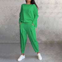 Leti Set – Komfort und Eleganz für Jeden Tag – Grün
