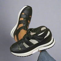 Altrude | Premium Orthopädische Sandalen – Schwarz