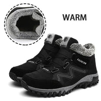 Snovia - Unisex Warme Winterschuhe – Schwarz