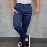 Maximilian™ Praktische Stilvolle Hose – Marine