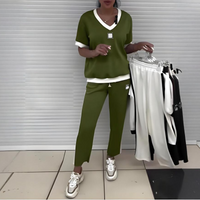 Clara | Zweiteiler Damen stilvoll casual & locker – Grün