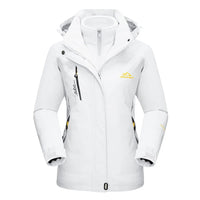 MILLICENT - WASSERDICHTE 3-IN-1-JACKE – Weiß