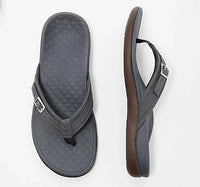 Orthopädische Sommersandalen – Schwarz