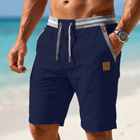 Tamo | Herren Sommer Shorts leicht und atmungsaktiv – Dunkelblau