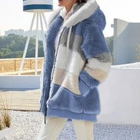 Chice | Übergroße Jacke für Frauen – Blau