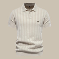 Poloshirt für Herren - Monaco Leichtes Kurzarm Polo für den Sommer – Beige