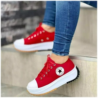 Doreen | Orthopädische Trend Sneaker – Rot
