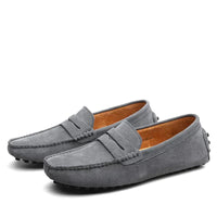 Vincent | Herren Penny Loafer – Grau
