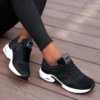 Damenschuhe für Komfort und Schmerzfreiheit – Ideal für Sport und Alltag – Schwarz