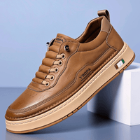 Italienische Lederschuhe – Braun