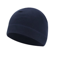 Wilma | Damen Winddichte Warme Strickmütze – Blau