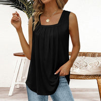Noreen - Modisches Tanktop – Schwarz