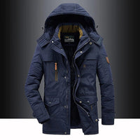 ICON Jacke - Stylische warme Fleecejacke – Blau